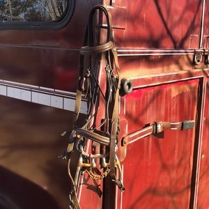 Brown English bridle